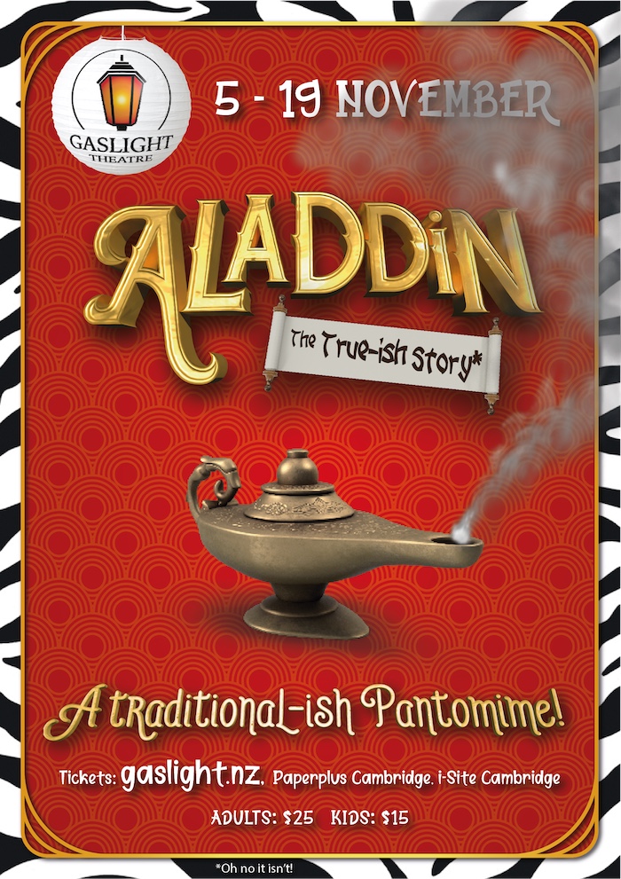 Poster for Aladdin - The True-ish Story